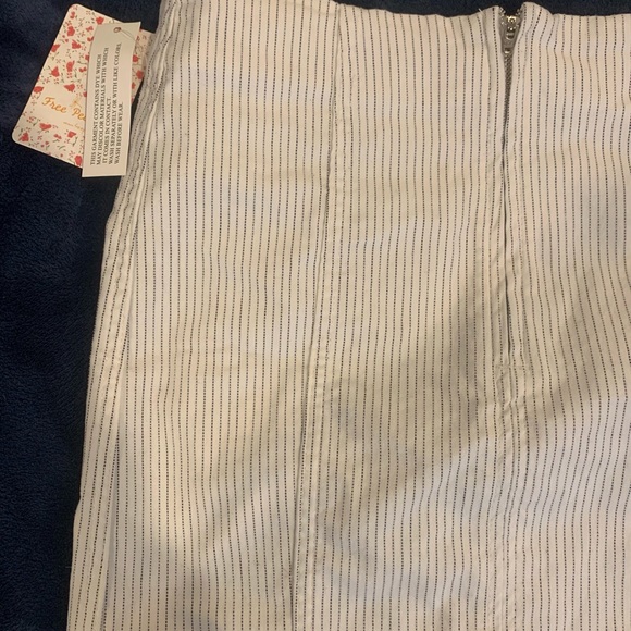 Pin Stripe Mini Skirt - Picture 3 of 5